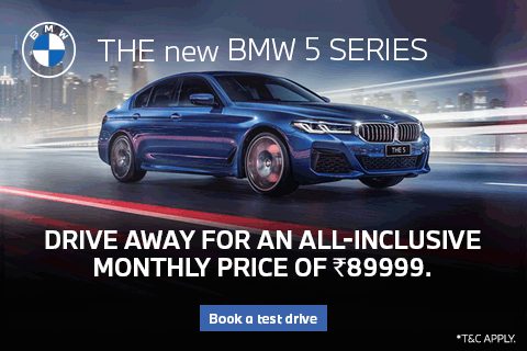 BMW 5 Series digital campaign creative