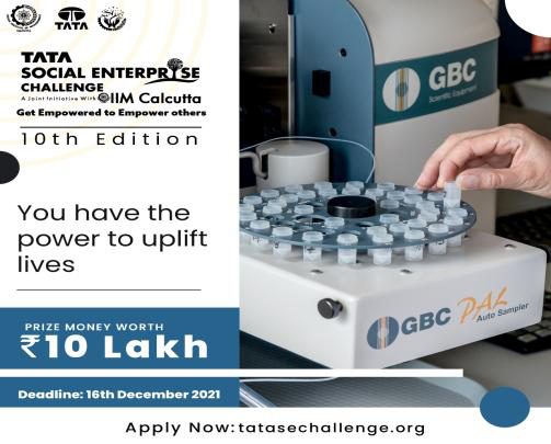 Tata Social Enterprise Challenge campaign creative