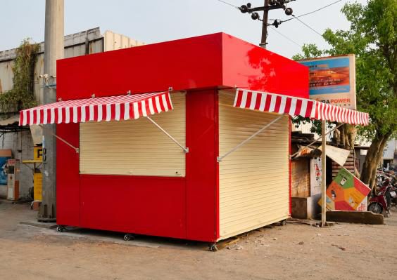 Pre-fabricated Amul parlour kiosk